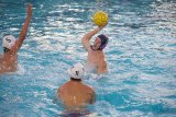 Lemoore's Case Meyer with a shot to help the Tigers win 18-17 over Tulare Western in water polo action in the LHS pool Wednesday.